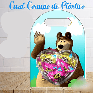 Arquivo Páscoa Card Blistter Marcha e o Urso