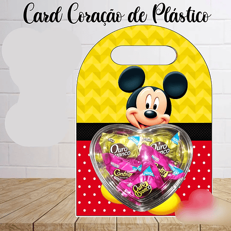 Arquivo Páscoa Card Blistter Mickey 1