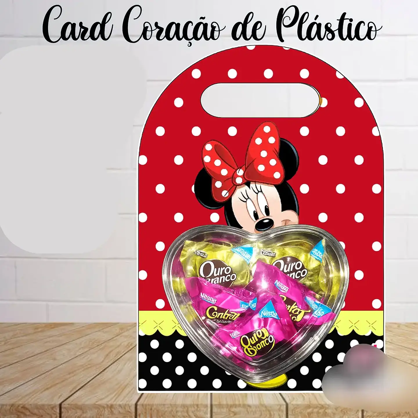 Arquivo Páscoa Card Blistter Minnie 1