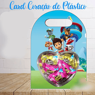 Arquivo Páscoa Card Blistter Patrulha Canina