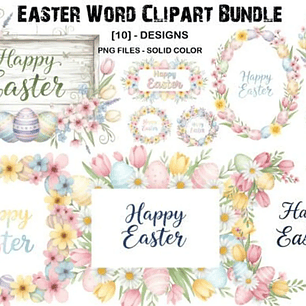 Kit Digital Páscoa  Molduras 