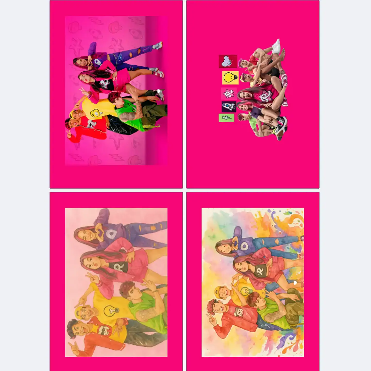 Arquivo Livro de Colorir A4 Dos Rosa 1
