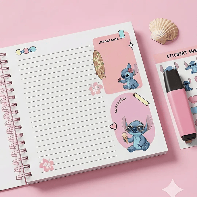 Arquivo Agenda 18x18 Sticth 4