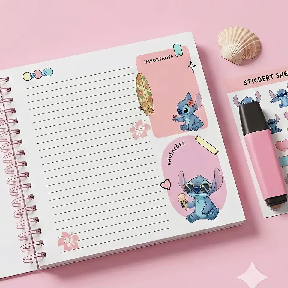 Arquivo Agenda 18x18 Sticth 4