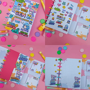 Arquivo Caderno Especial Duplo Disco A5 Geração Z
