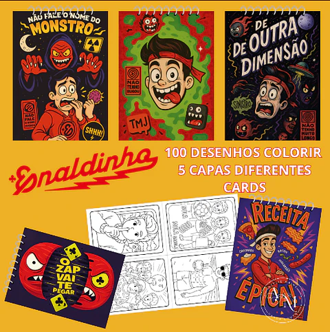 Arquivo Livro de Colorir Enaldinho