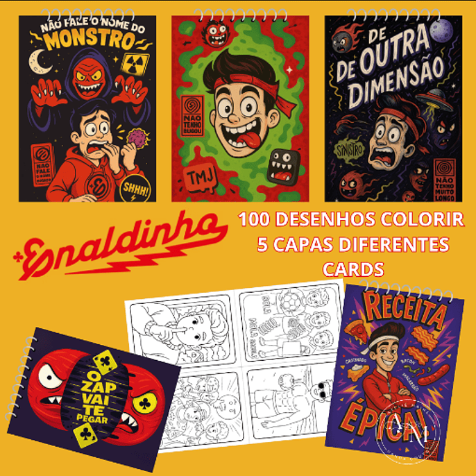 Arquivo Livro de Colorir Enaldinho 1