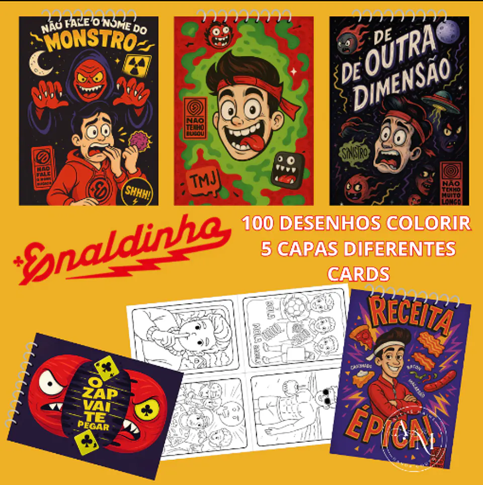 Arquivo Livro de Colorir Enaldinho 1