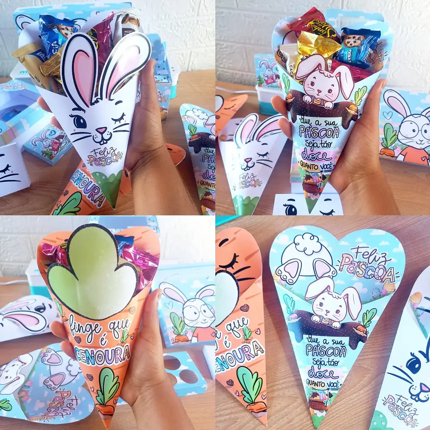 Arquivo Páscoa Buquê de Doces 1