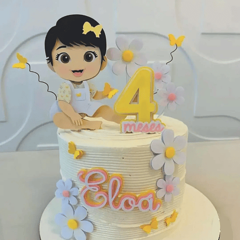 Arquivo Topo de Bolo Margaridas