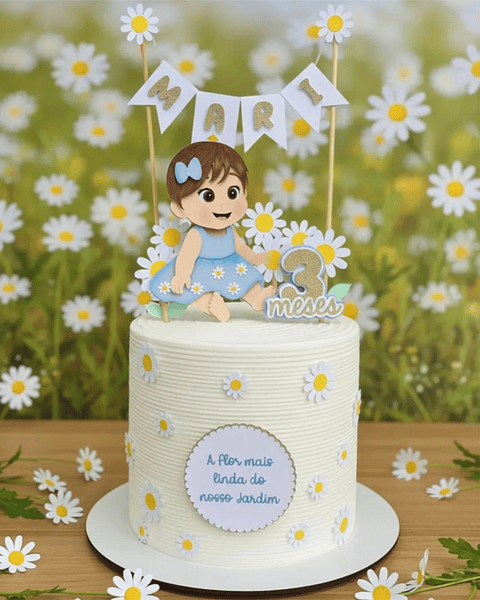 Arquivo Topo de Bolo Margaridas