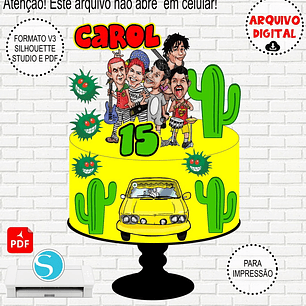 Arquivo Topo de Bolo Mamonas Assassinas