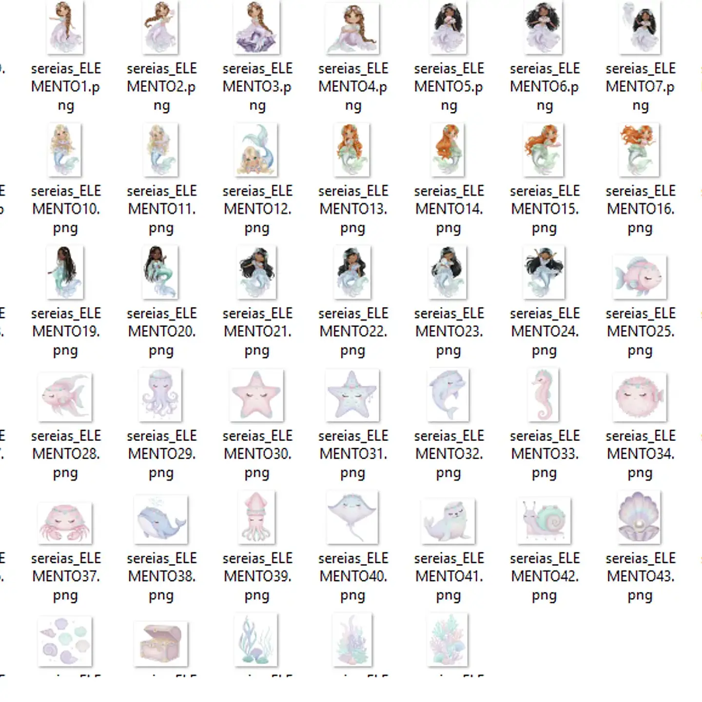 Kit Digital Sereias 2