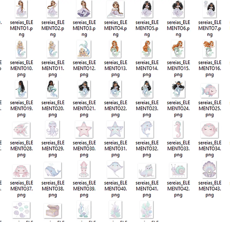 Kit Digital Sereias 2