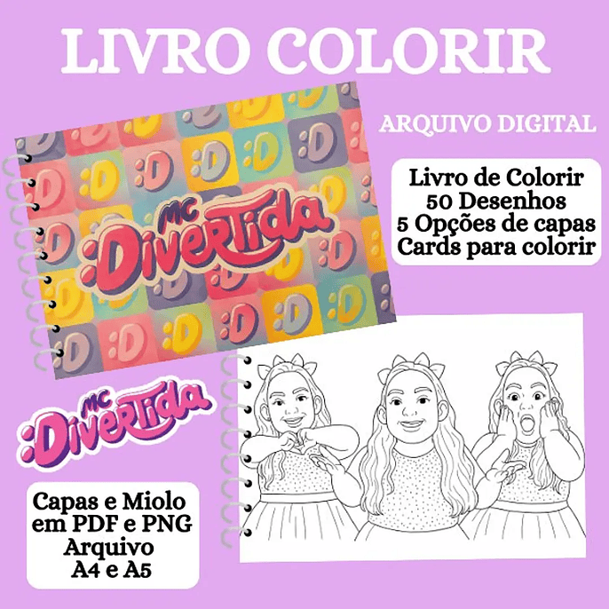 Arquivo Livro de Colorir Mc Divertida 4