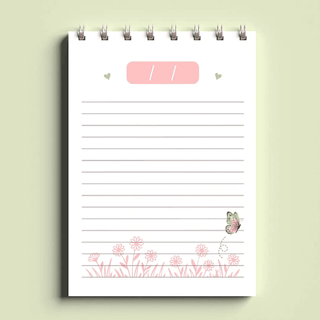 Arquivo Bloco Bonequinhas A6 Wire-O Espiral 3