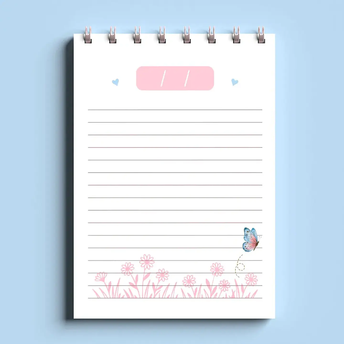 Arquivo Bloco Bonequinhas A6 Wire-O Espiral 6