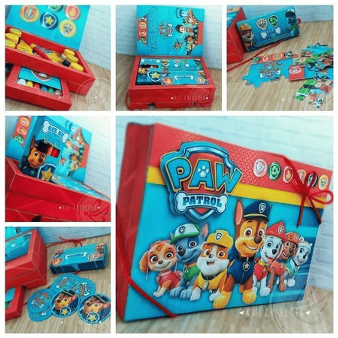 Arquivo Kit Diversão Pintura Patrulha Canina 1