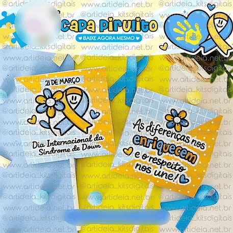 Arquivo Síndrome de Down Capa Pirulito 1