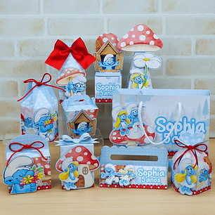 Arquivo de Corte Smurfs 5