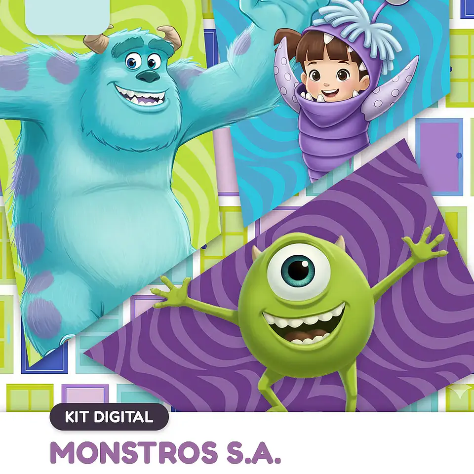 Kit Digital Monstros S.A 1