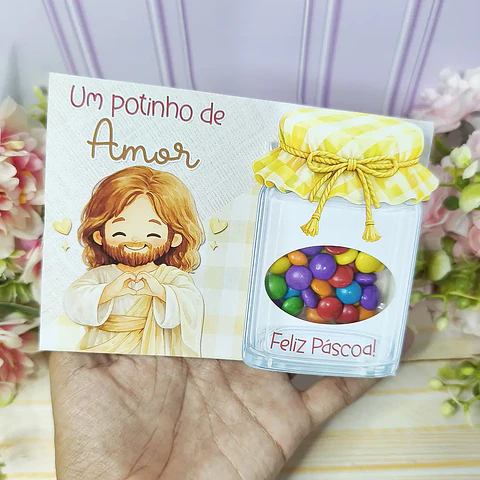 Arquivo Páscoa Cordeiro Card Potinho