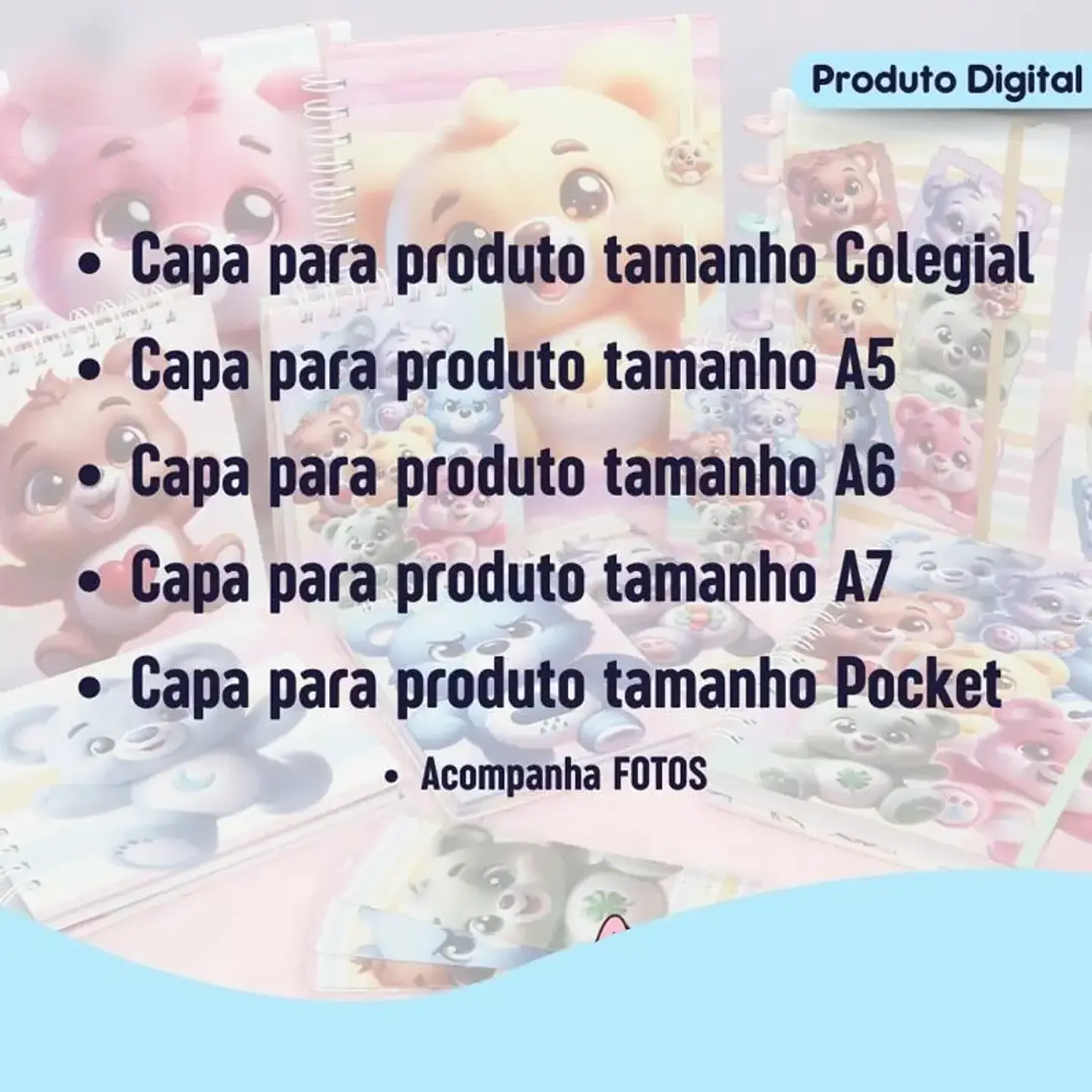Arquivo Pack de Capas Ursinhos Amorosos 8