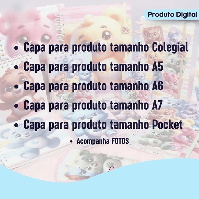 Arquivo Pack de Capas Ursinhos Amorosos 8