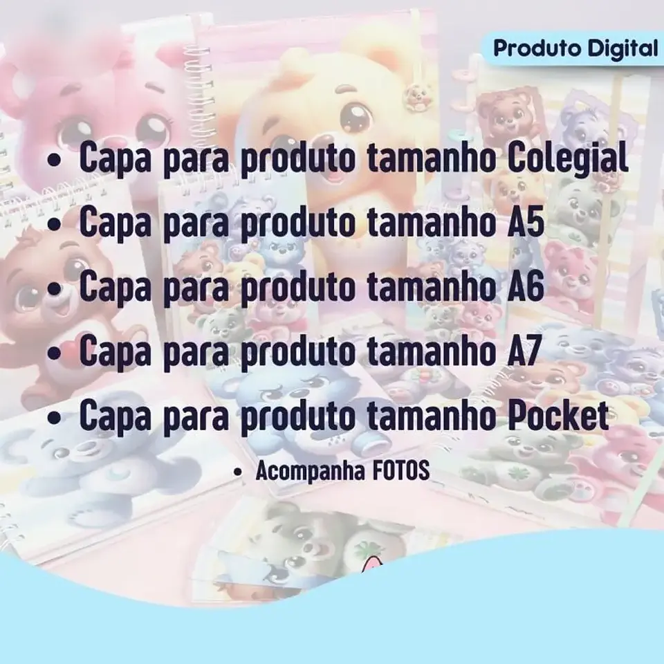 Arquivo Pack de Capas Ursinhos Amorosos 8