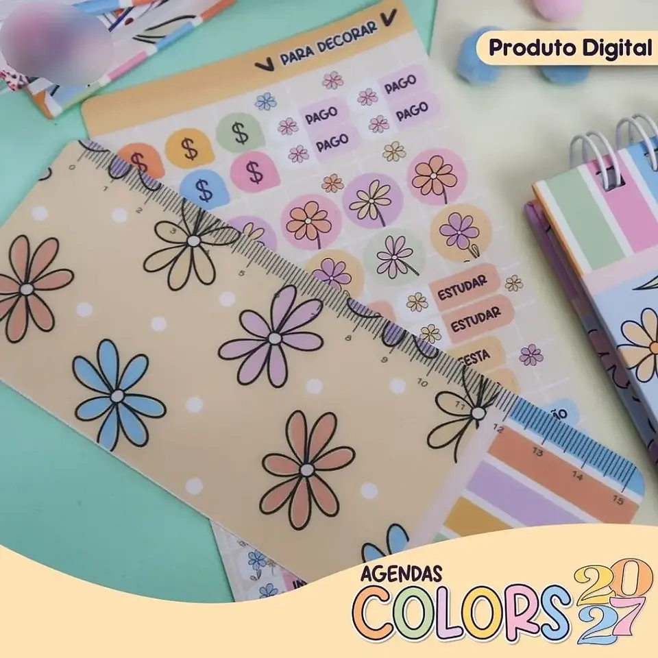 Arquivo Agenda Colors A5 2027 2