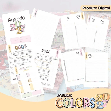 Arquivo Agenda Colors A5 2027 6