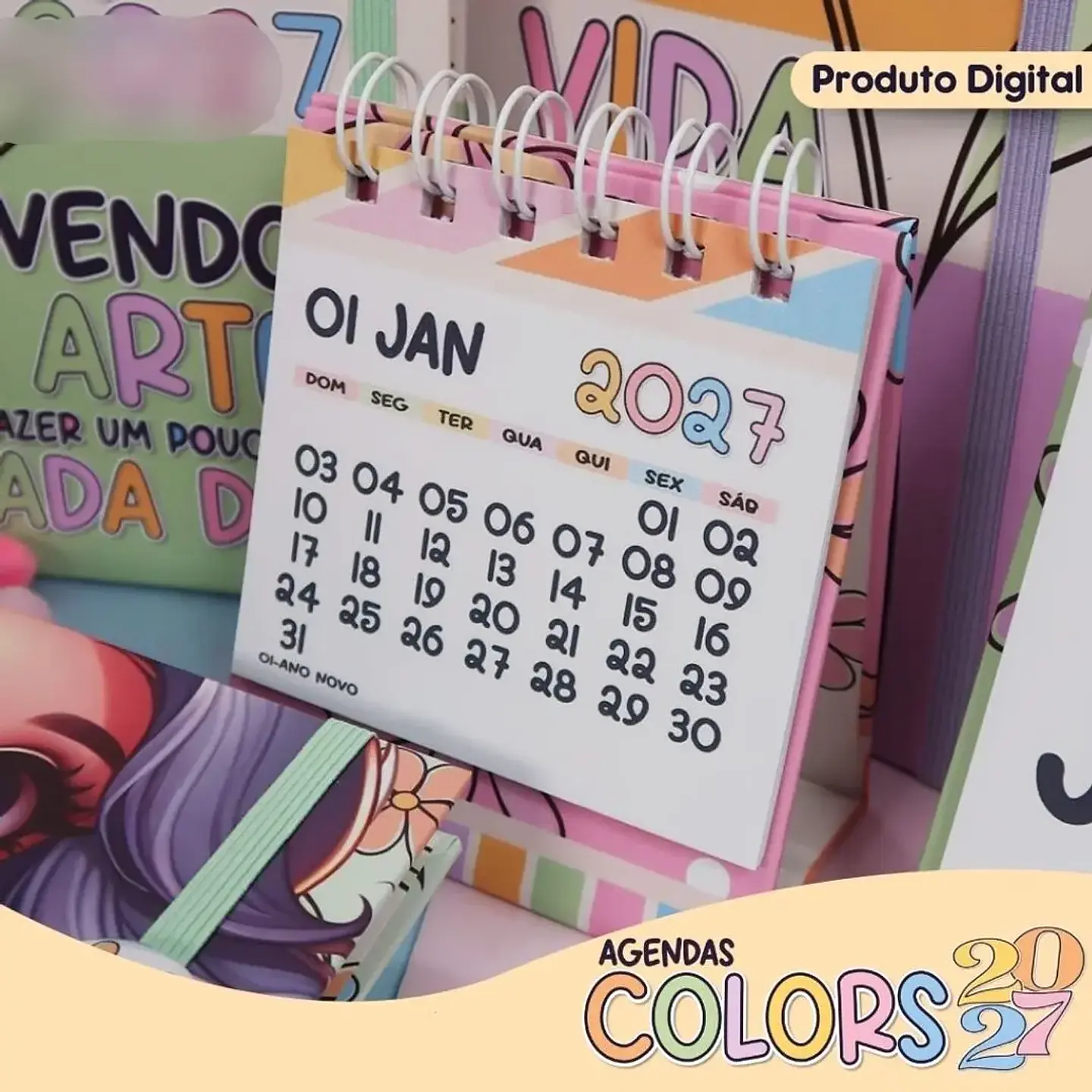 Arquivo Agenda Colors A5 2027 7