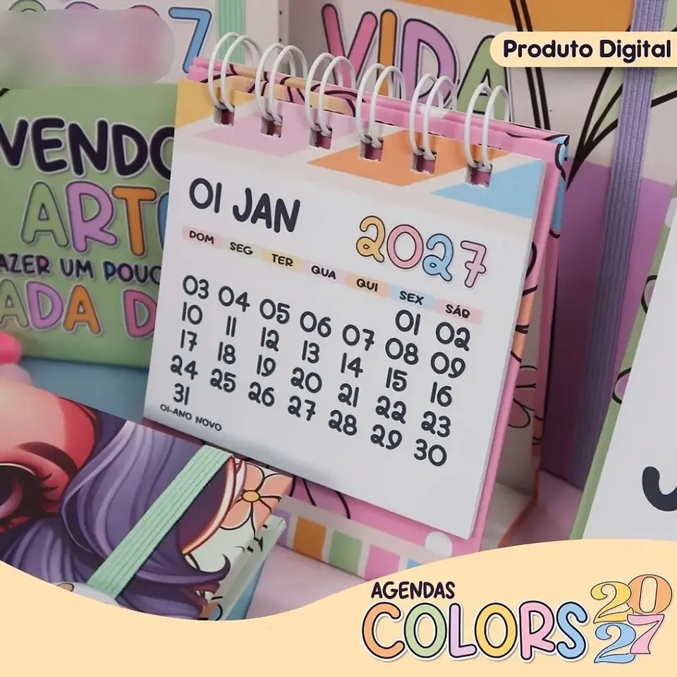 Arquivo Agenda Colors A5 2027 7