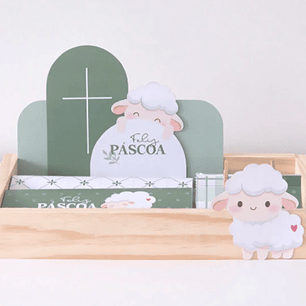 Arquivo Páscoa Ovelhinha Cesta