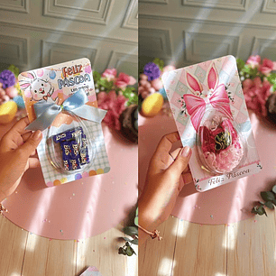Arquivo Páscoa Card Meio Ovo 150g