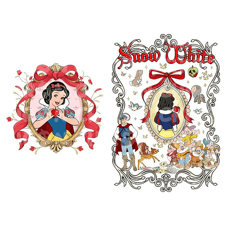 Kit Digital Branca de Neve 1