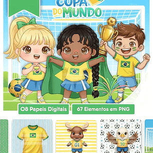 Kit Digital Copa do Mundo 2026