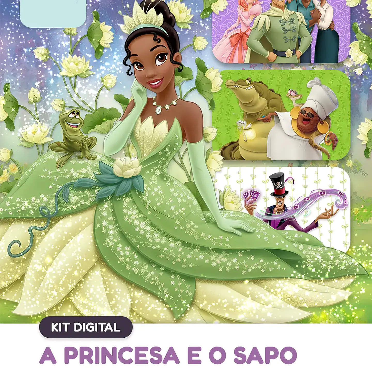 Kit Digital A Princesa e o Sapo 1