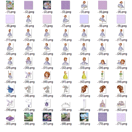 Kit Digital Princesinha Sofia 2