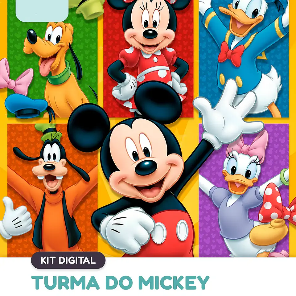 Kit Digital Turma do Mickey 1