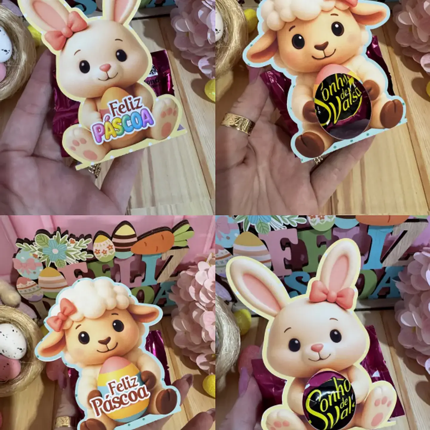 Arquivo Páscoa Cards Sonho de Valsa 1