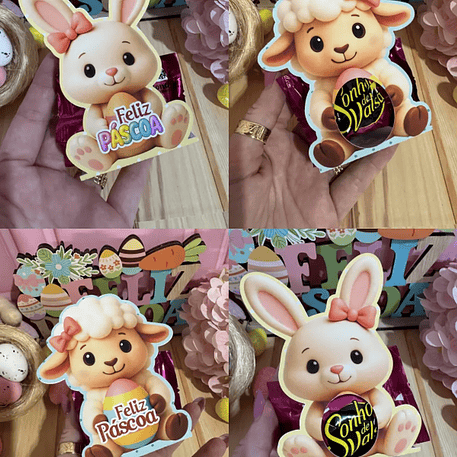 Arquivo Páscoa Cards Sonho de Valsa 1