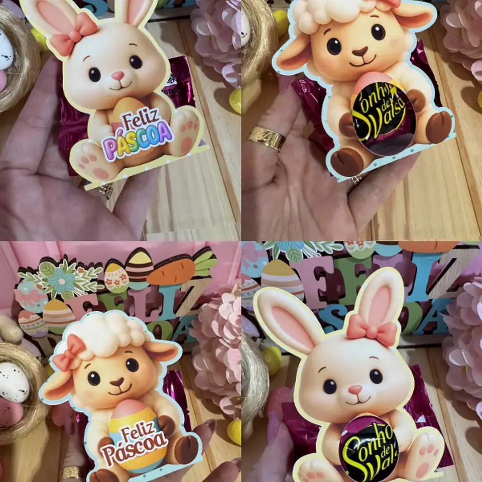 Arquivo Páscoa Cards Sonho de Valsa 1