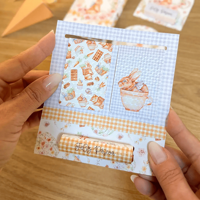 Arquivo Páscoa Card Marca Páginas Magnéticos 1