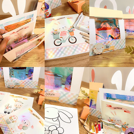 Arquivo Páscoa Sacolinha Visor Diversão 1