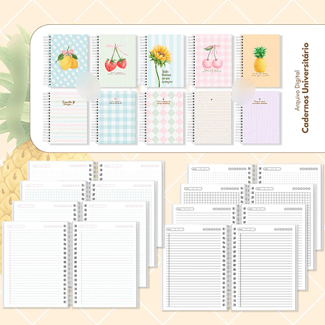 Arquivo Combo Cadernos + Bônus 3