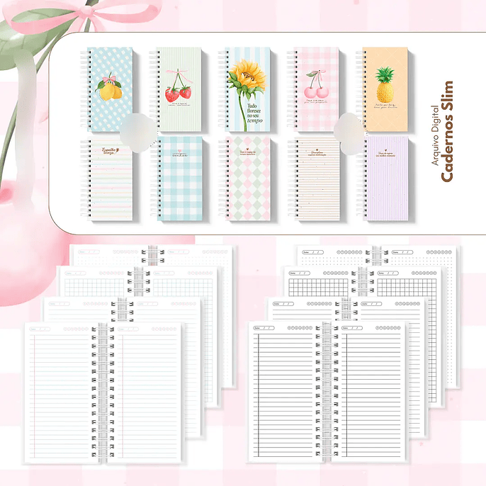 Arquivo Combo Cadernos + Bônus 7