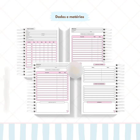 Arquivo Combo Cadernos + Bônus 10