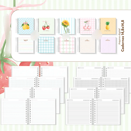 Arquivo Combo Cadernos + Bônus 12