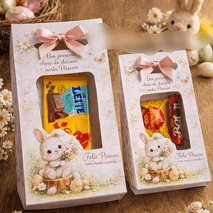 Arquivo Páscoa Moldes para Sacolinhas (Coelho) - G e P